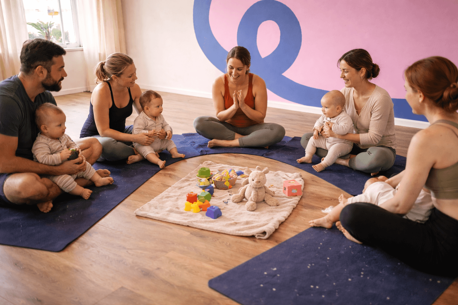 Babies welcomed at the centre